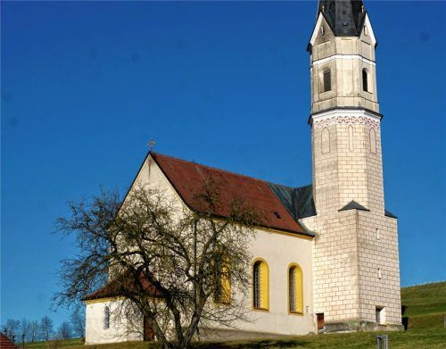 Die Wallfahrtskirche „Unserer lieben Frau“ in Frauenornau wird renoviert und bleibt dabei größtenteils zugänglich. Foto Sutherland
