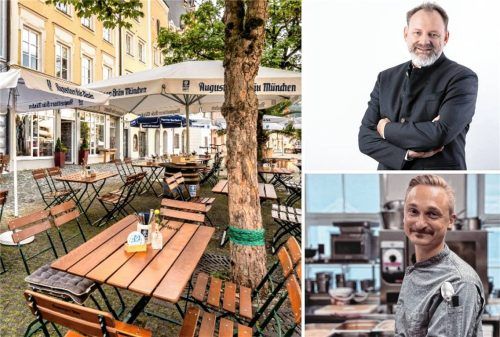 Die Wirte Holger Nagl vom Hammerwirt (oben) und Manuel Fuchs vom Brückenwirt machen sich über die Mehrwertsteuersenkung ihre eigenen Gedanken. Fotos RE
