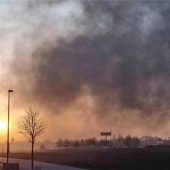 Elektroschrott in Flammen