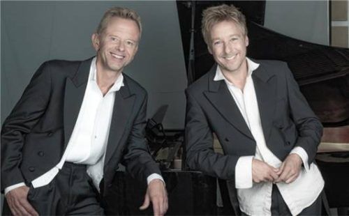 Ein eingespieltes Team: Pianist Volker Nemmer (links) und Sänger Max Müller. Foto Management-Rehling