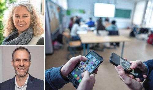Ein komplettes Verbot sozialer Netzwerke für Kinder und Jugendliche befürworten weder Barbara Heuel vom Kinderschutzbund Rosenheim noch Benjamin Grünbichler von der Suchtpräventionsstelle „neon“. Foto Frank Schuh, neon, Marcus Brandt/dpa