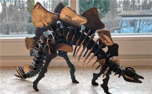 Eine Bronze von Alejandro Calderon Jaffé (2026). Fotos Bößwetter