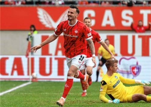 Endlich wieder Torjubel: Mergim Berisha hat seine lange Durststrecke überwunden.Foto Imago Images