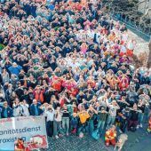 Schulsanitäter aus ganz Bayern trainieren in Rosenheim