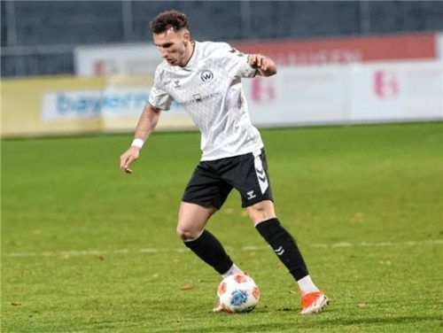 Faton Dzemailji ist derzeit als Linksverteidiger beim SV Wacker gesetzt.Foto Buchholz