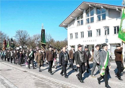 Festzug am Gausonntag.Foto Hötzelsperger