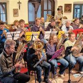 Rotter Blasmusik bereit für das große Konzert