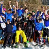 Rasantes Slalom-Rennen bei idealen Verhältnissen