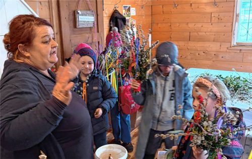 Gerda Lanzl-Burger vom Obst- und Gartenbauverein Oberaudorf.Foto Christina Brunner