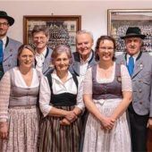 Drei Mitglieder für je 60 Jahre im Verein geehrt