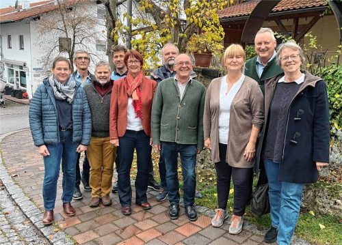 Gust Obermeier senior (Zweiter von rechts) vertritt die Landvolkbewegung in München. Hier mit dem Diözesanvorstand. Foto Erzdiözese