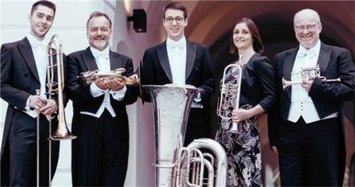 Harmonic Brass präsentiert sich in hochkarätiger Besetzung. Foto re
