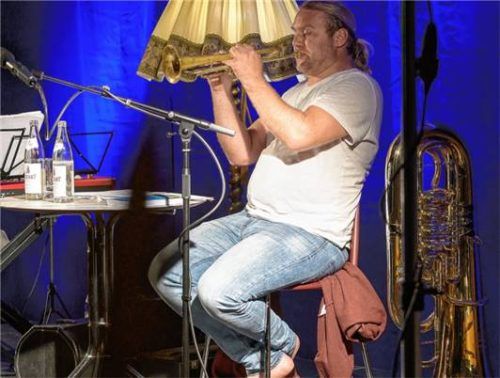 Tubist und Weltenbummler  Andreas Martin Hofmeir gastiert am 19. April im Fichters. Foto  Fuchs