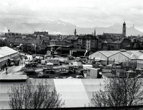 Im Jahr 1968 beliebt: Die Südost-Messe auf der Loretowiese...