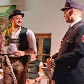 Volle Hütte, süffiges Bier und markige Sprüche