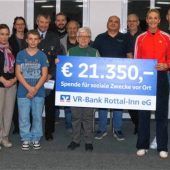 VR-Bank Rottal-Inn übergibt 21.350 Euro an Vereine und Organisationen