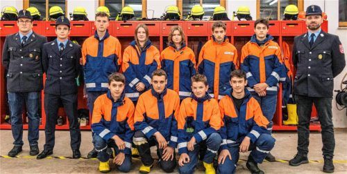 In der Jahresversammlung wurde die gute Zusammenarbeit zwischen den beiden Ortsfeuerwehren gelobt. Im vergangenen Jahr absolvierte der Feuerwehrnachwuchs die Truppausbildung gemeinsam. Das soll heuer so bleiben. Foto Flug