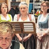 Besucher bekommen mit Worten, Gesang und Musik die Seele erwärmt