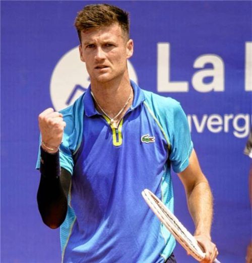 Manuel Guinard bleibt bei den Sechzigern. Der Franzose ist die Nummer 14 der Doppel-Weltrangliste.Foto Imago Images