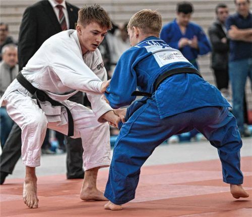 Maxim Weisser (links) blieb in Pforzheim ohne Platzierung.Foto Jonas Löffler