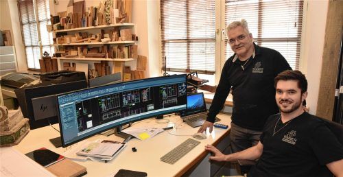 „Mein Vater hat mir nicht nur einen Betrieb übergeben, sondern eine Haltung: Dass echtes Handwerk keine Kompromisse kennt. Diesen Anspruch trage ich mit Stolz weiter“, betont Thomas Wimmer, Schreinermeister und Geschäftsführer. Foto Brigitta Erdödy