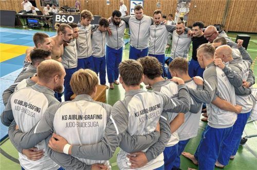 Mit vielen neuen Gesichtern im Team startet die KG Bad Aibling-Grafing in die neue Zweitliga-Saison. Foto KSV Bad Aibling