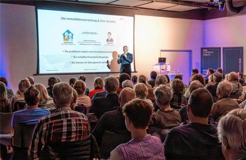 Otto Kiebler zeigte in seinem Vortrag beim OVB Expertenforum die Vorteile von Nießbrauch auf.