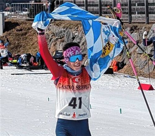 Paul Jordans vom SC Traunstein feierte beim Drei-Länder-Kampf einen Tagessieg. Foto Albert Hinterstoißer