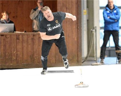 Peter Rottmoser holte mit den deutschen Herren Gold bei der Weiten-EM.Foto Kamhuber