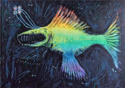 Sebastian Tröger: „Tiefseevergnügen“ (2024). Tröger