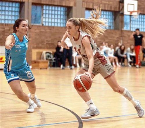 Sophie Perner und die SBR-Damen erwarten im Halbfinale Erlangen. Foto Fehrmann