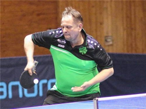 Thomas Maucher vergab in den Einzeln einige gute Chancen. Foto Gerhard Erlich