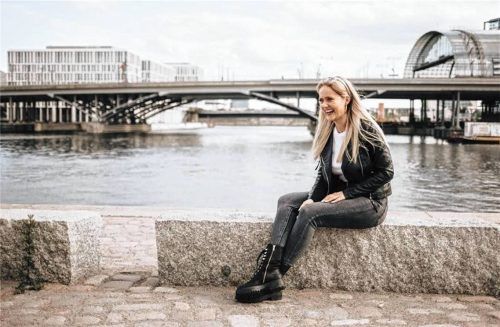 Tine Messerer genießt ihr Leben in vollen Zügen. Fotos Mitterer