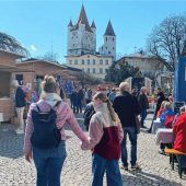 Mittfastenmarkt und Frühlingserwachen auf Marktplatz vereint
