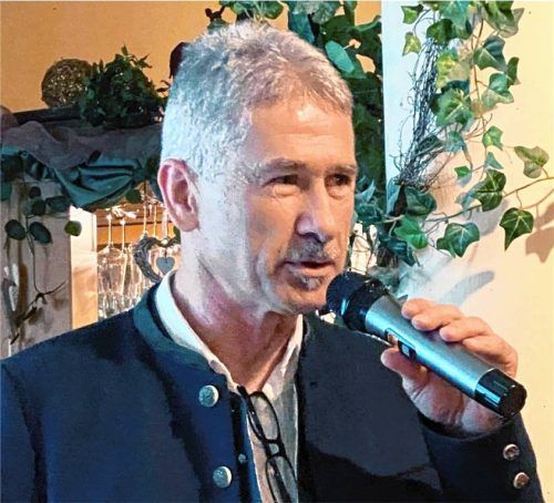 Verabschiedete sich in der Bürgerversammlung: Christian Seidl, Unterreits scheidender Bürgermeister. Foto Fuchs