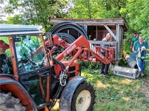 Viel zu tun gibt es für eine gute Hege und Pflege in den Ampfinger Revieren. Foto Stettner