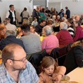 50 Liter Suppe ausgeschenkt