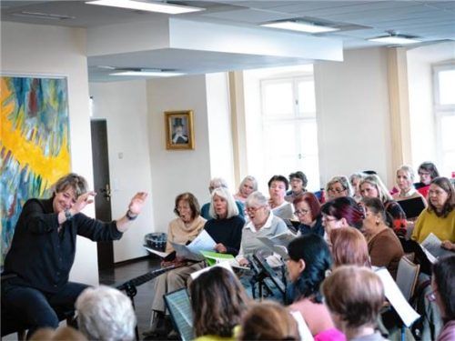 Vor der Reise steht die Arbeit: Zahlreiche Proben haben in den vergangenen Monaten stattgefunden. Foto re