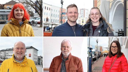 Was ihnen Ostern bedeutet: im Bild (im Uhrzeigersinn) Gabi Döring, Philipp Cziczek und Lena Richter, Theresia Holzmann, Martin Joachim, Thomas Lainer.Fotos  Huckemeyer