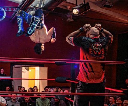 Wrestling-Show kommt nach Bergen. Foto KK-Fotografie