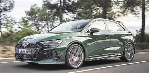 50 Jahre Fünfzylinder: Audi baut zu diesem Jubiläum eine exklusive RS3-Sonderserie mit 750 Exemplaren. Foto AUDI