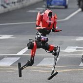 Halbmarathon: Roboter hängen Menschen ab