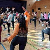 Energiegeladene Zumba-Party beim TSV Ampfing