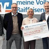 5.000 Euro für neuen Kleinbus für Irmengard-Hof