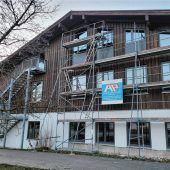 Sportschützen putzen ihr Vereinsheim heraus