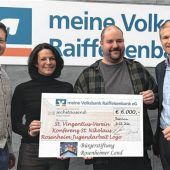 Bürgerstiftung unterstützt Jugendtreff mit 6.000 Euro