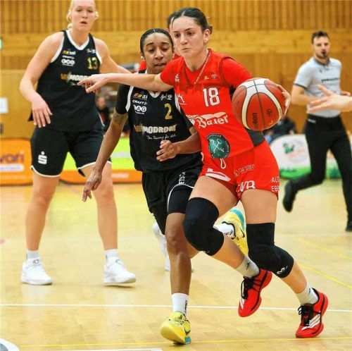 Alejandra Mastral und der TSV Wasserburg verabschieden sich gegen Bamberg in die Sommerpause.Foto Butzhammer