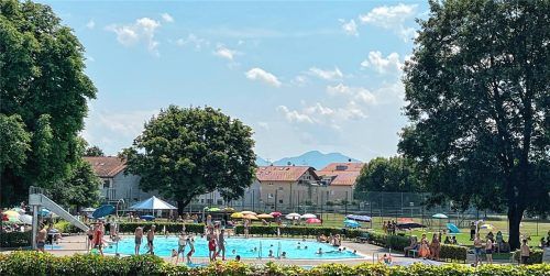 Am 1. Mai startet das Kolbermoorer Freibad in die neue Saison. Foto Riediger