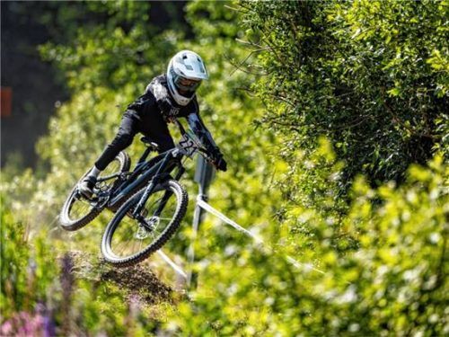 Am Bikepark in Edling (Symbolbild) soll ein Unbekannter Kinder angesprochen haben. Foto IMAGO