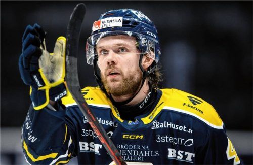 Bald ein Rosenheimer? Der schwedische Verteidiger Erik Ullman ist derzeit noch in der Slowakei engagiert.Foto Imago Images